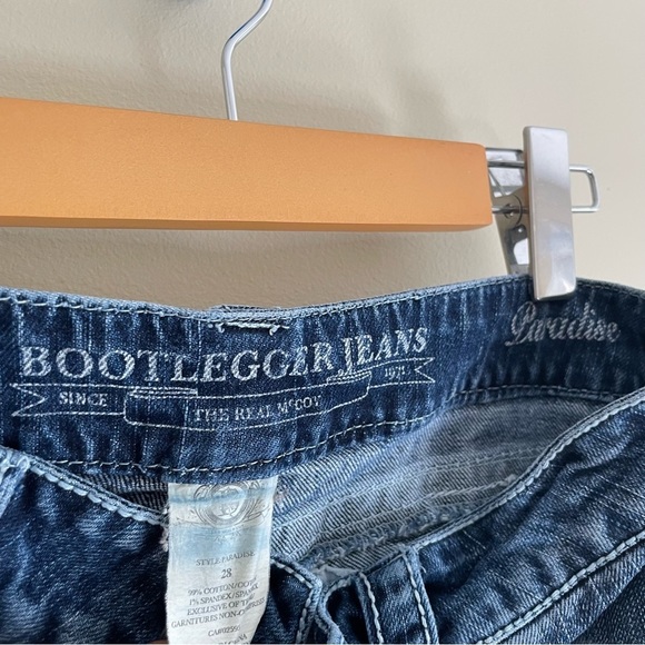 Bootlegger Premium Low rise / Waist Straight Leg Jeans - Picture 5 of 10